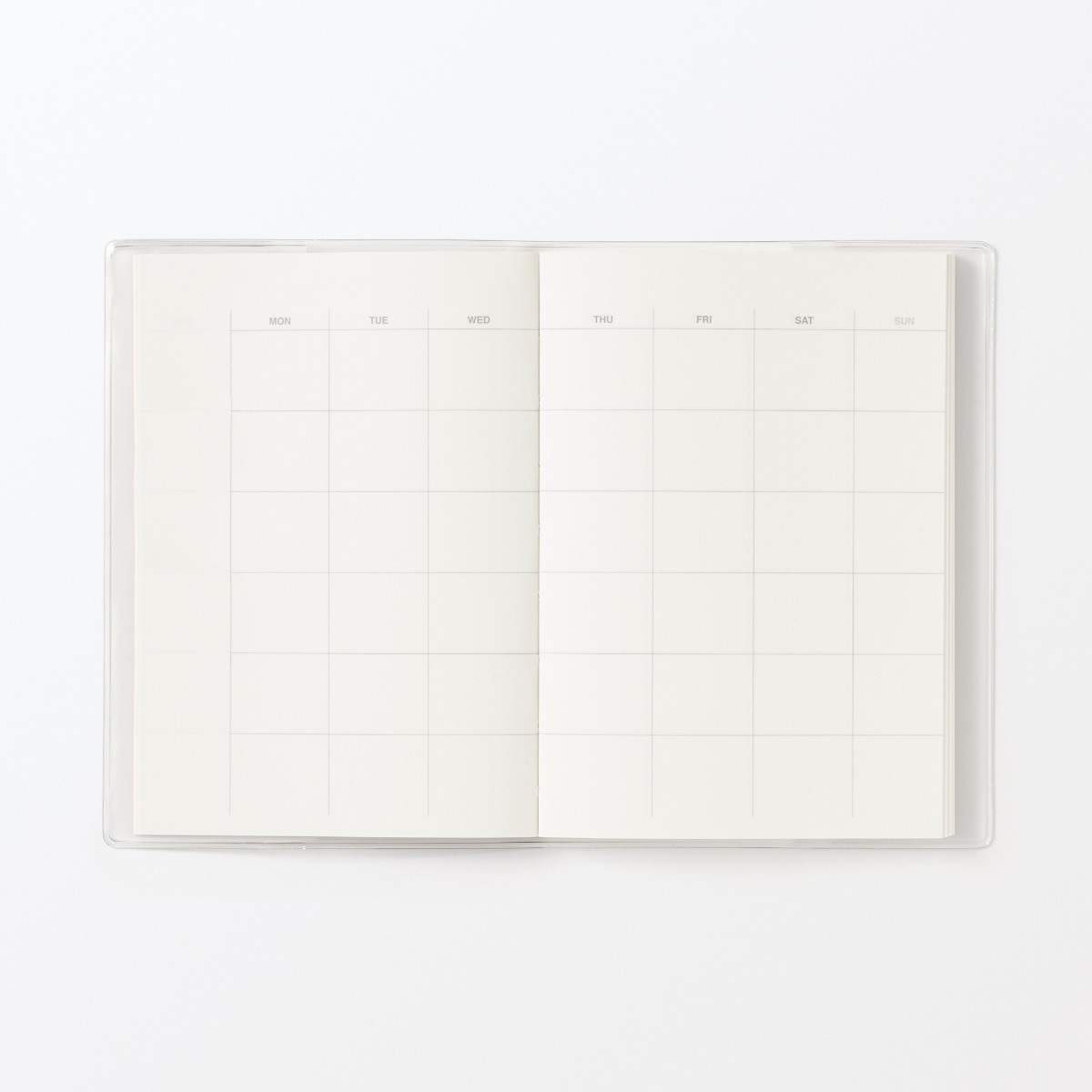 MUJI Undated Planner Monthly/Daily - A6