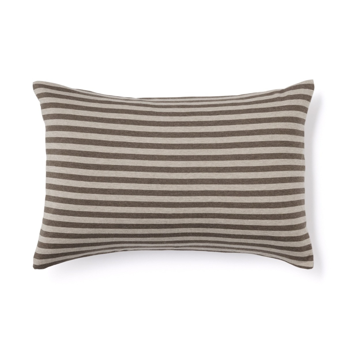 MUJI Vỏ Gối Cotton Jersey Sọc - L