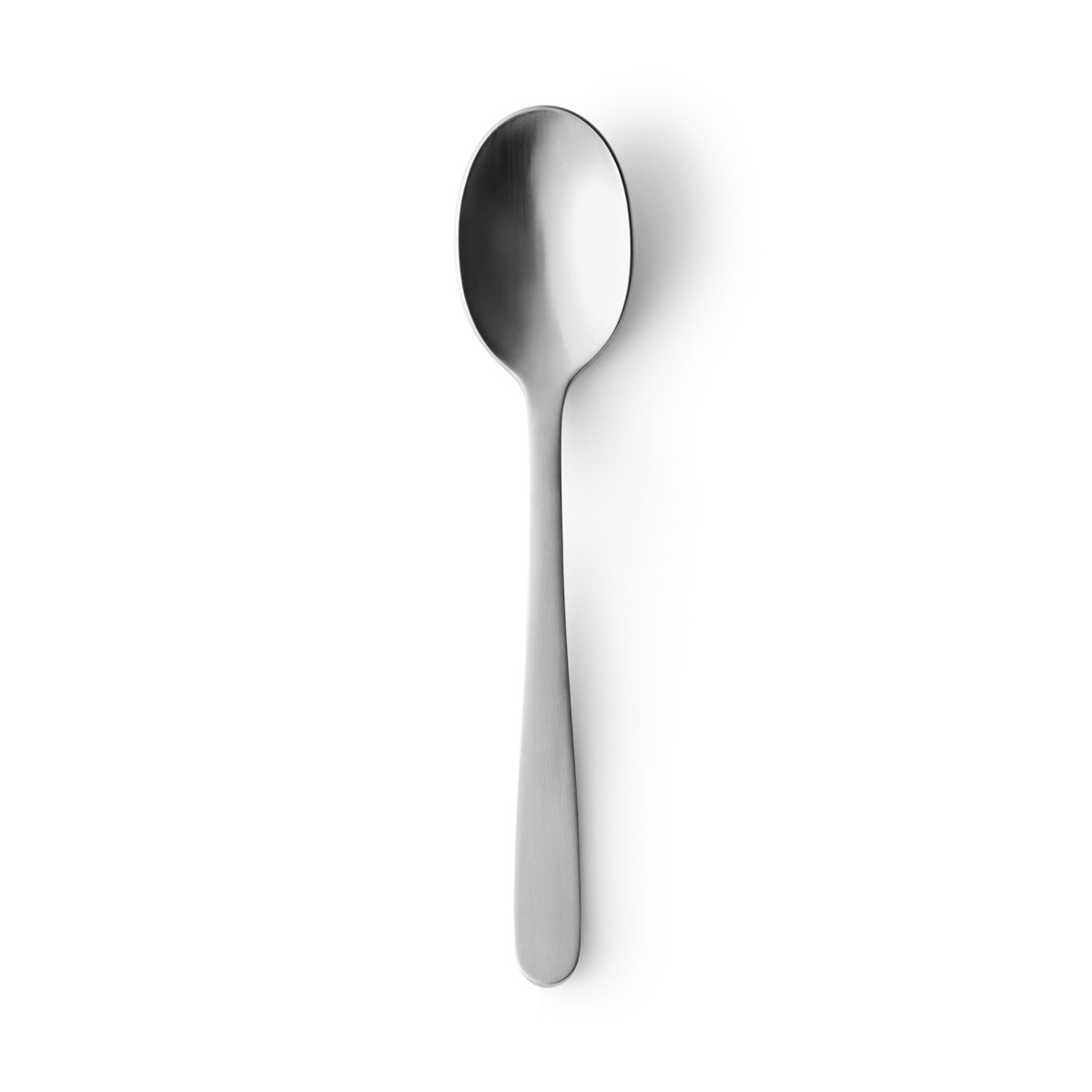 MUJI Stainless Steel Dessert Spoon - Silver