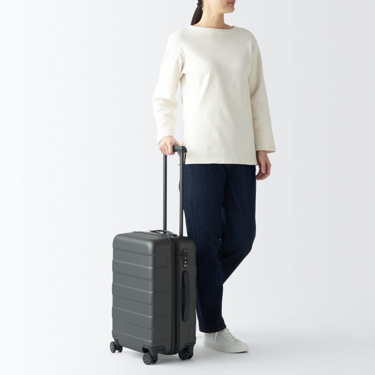 MUJI Vali Vỏ Cứng Có Thể Điều Chỉnh Tự Do (36L)
