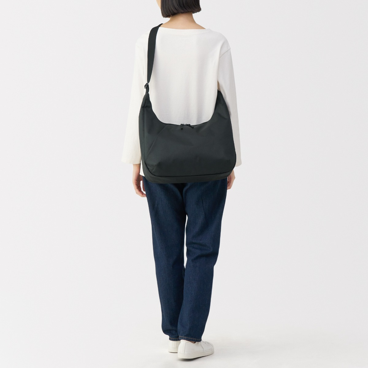 MUJI 2-Way Water Repellent One Shoulder Bag