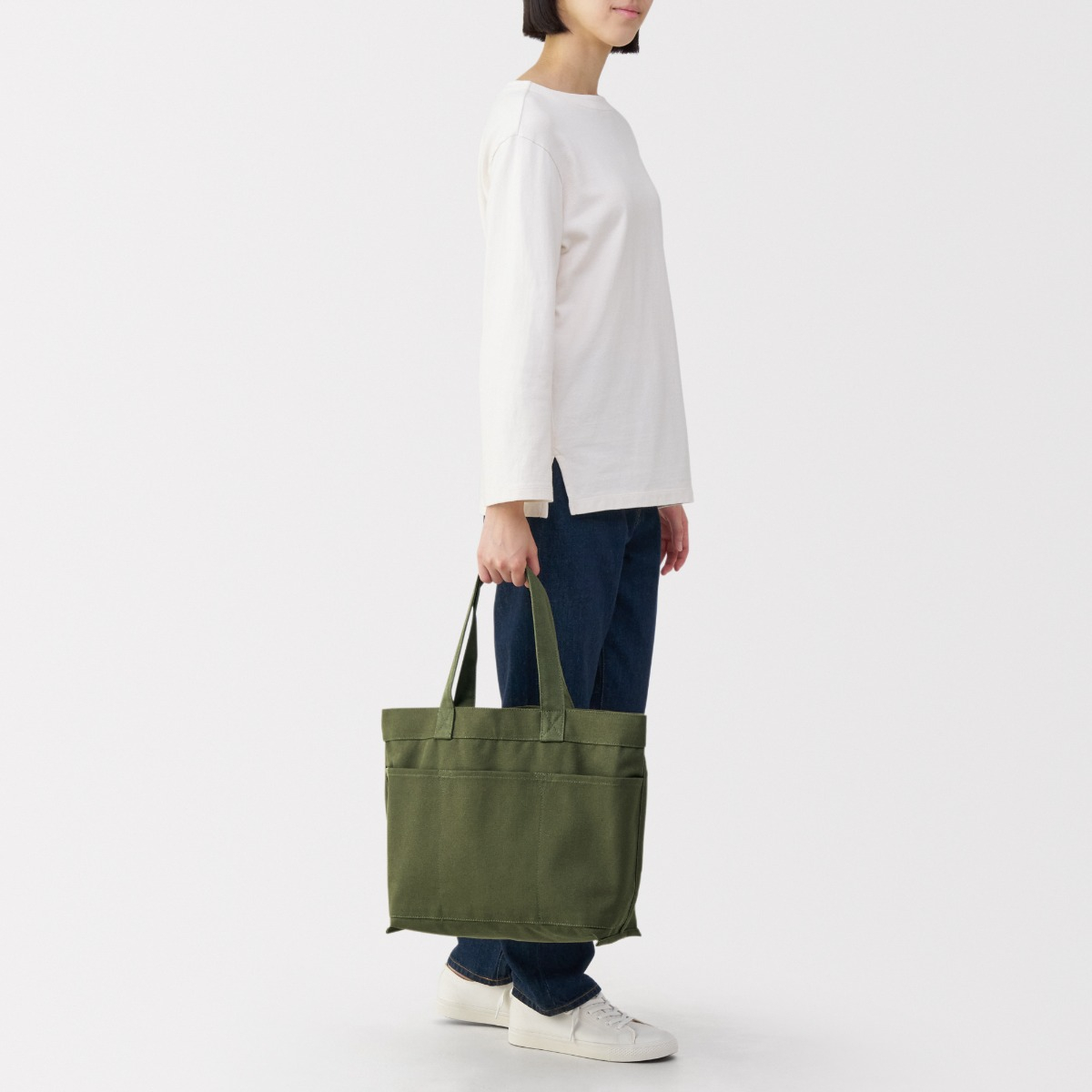 MUJI Túi Tote Dáng Rộng