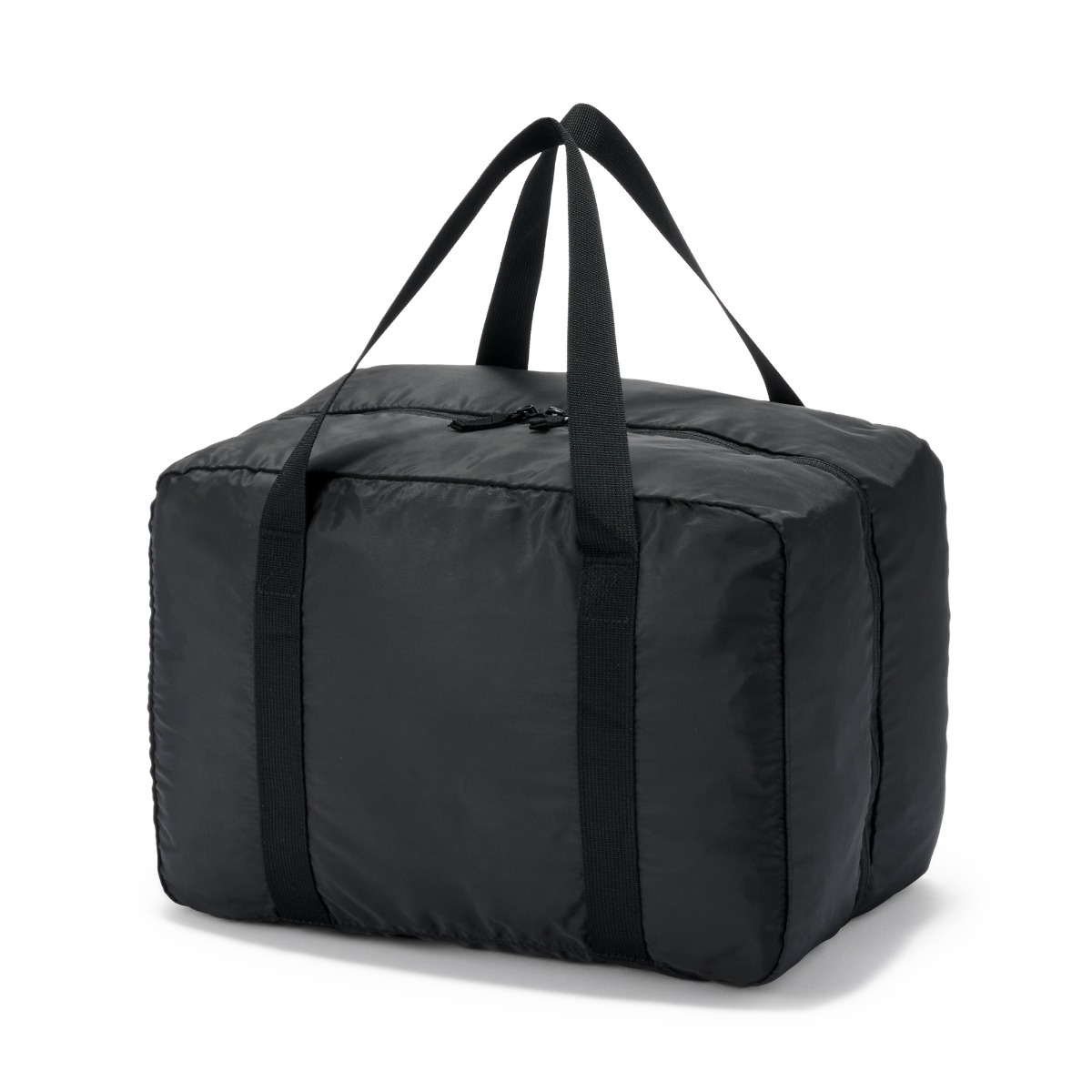 バッグ NEIGHBORHOOD] POCKETABLE BOSTON BAG MUJI Túi Chống Thấm Nước Bỏ Túi Tiện Lợi Khi Đi Du Lịch Boston - Đen