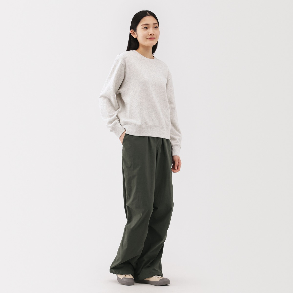 MUJI Quần Rộng Đa Năng Nữ