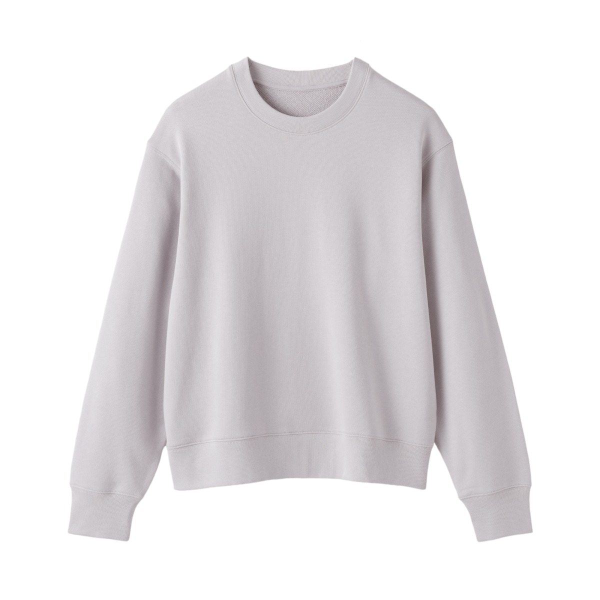 MUJI Áo Sweatshirt Nữ Vải French Terry