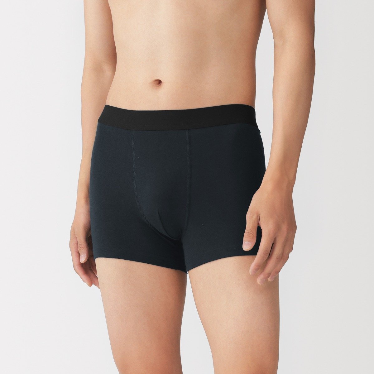 MUJI Quần Lót Boxer Vải Cotton Jersey Cho Nam