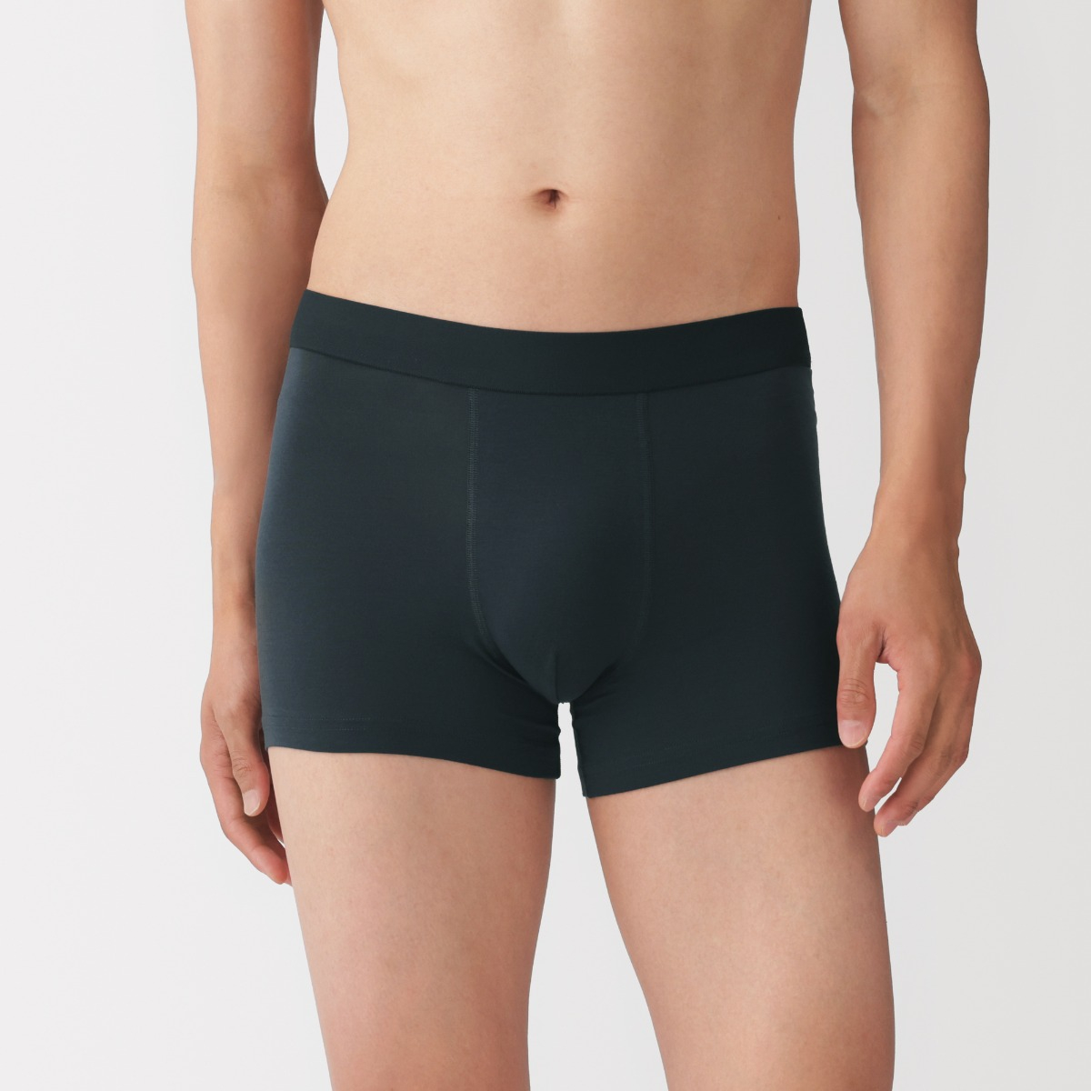 MUJI Quần Lót Boxer Lưng Thấp Vải Lyocell Cho Nam