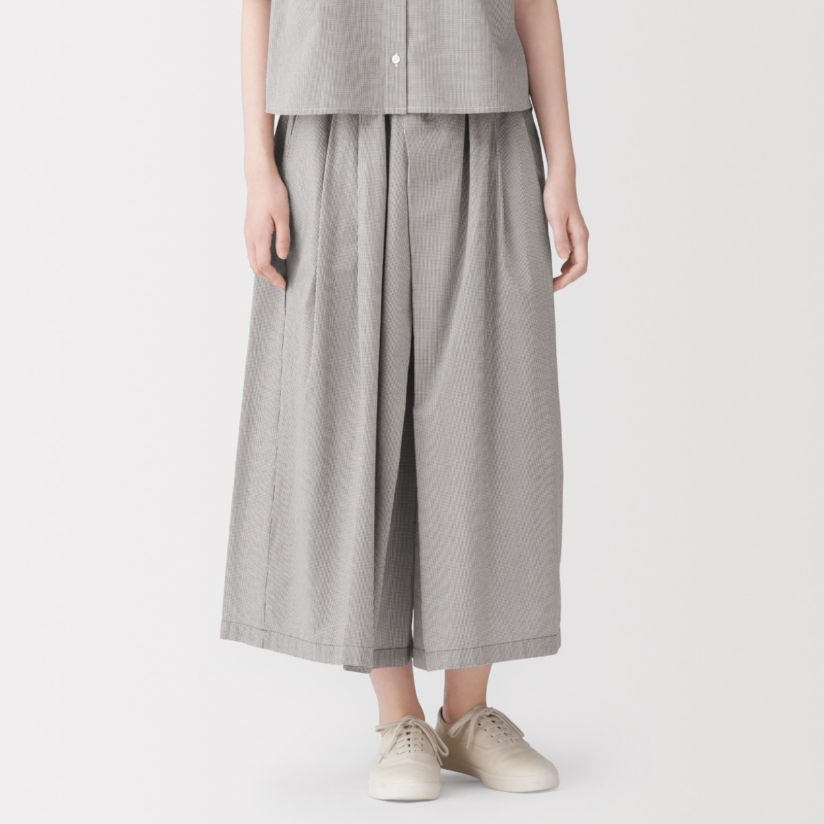 MUJI Quần Váy Nữ Vải Cool Touch