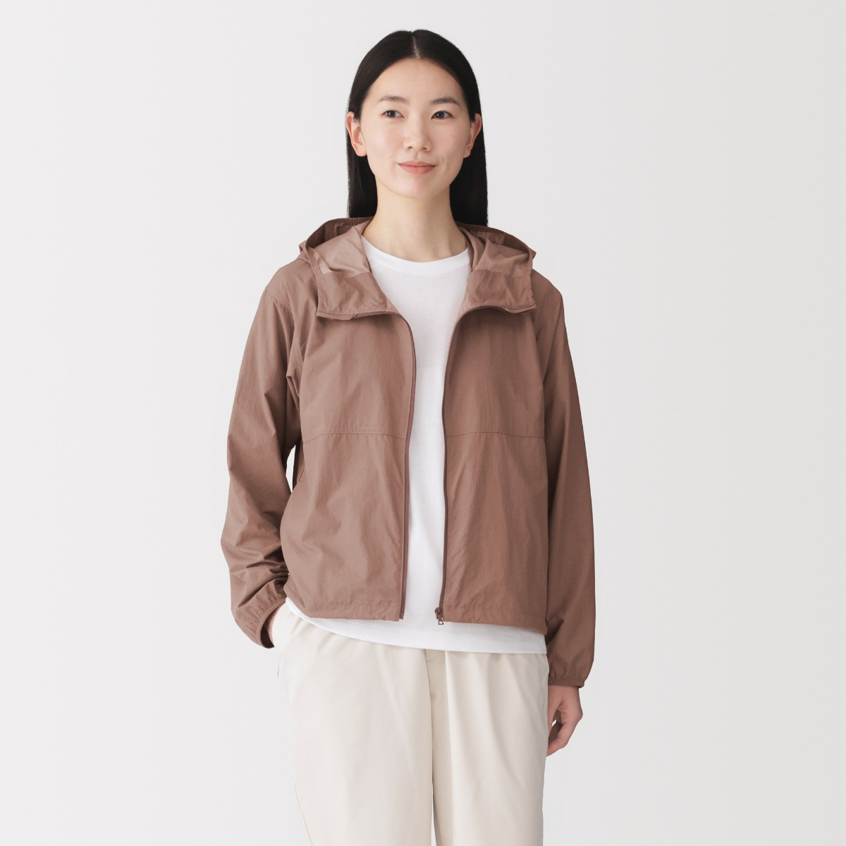 MUJI Áo Khoác Nữ Chống Nước Chống Uv Gấp Gọn
