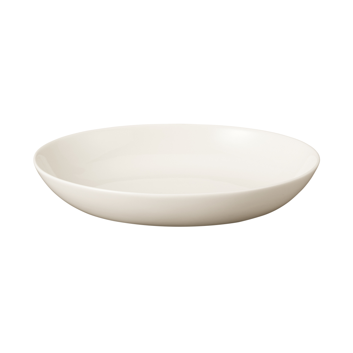 Đĩa Sứ Hình Oval Màu Be / L