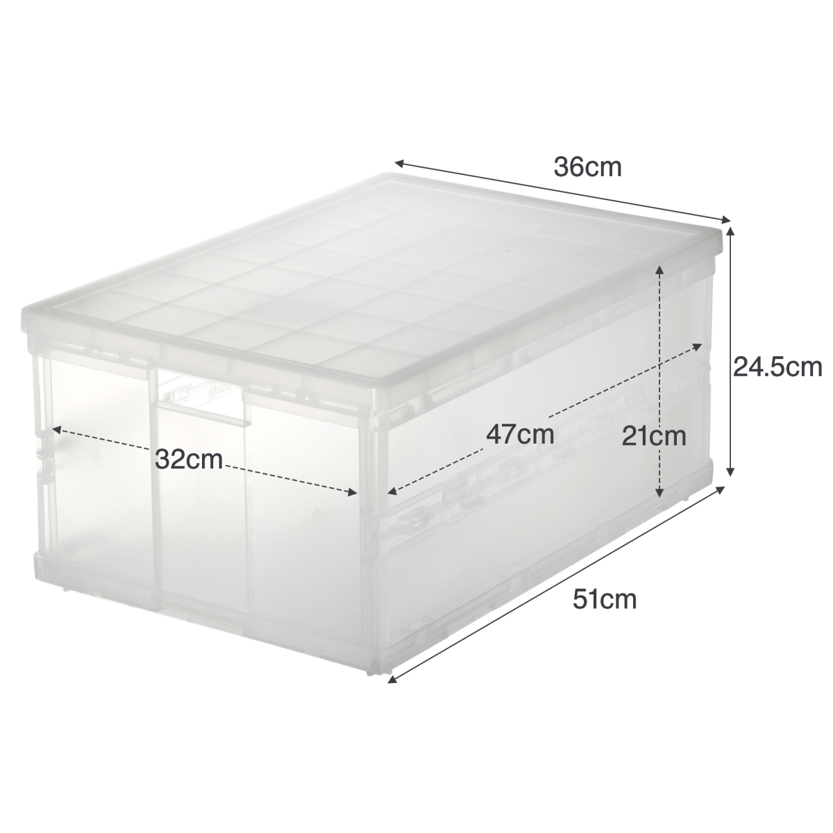 Pp Carry Box / Foldable / L