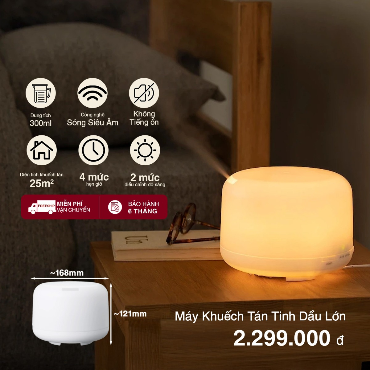 MUJI Máy Khuếch Tán Tinh Dầu Lớn