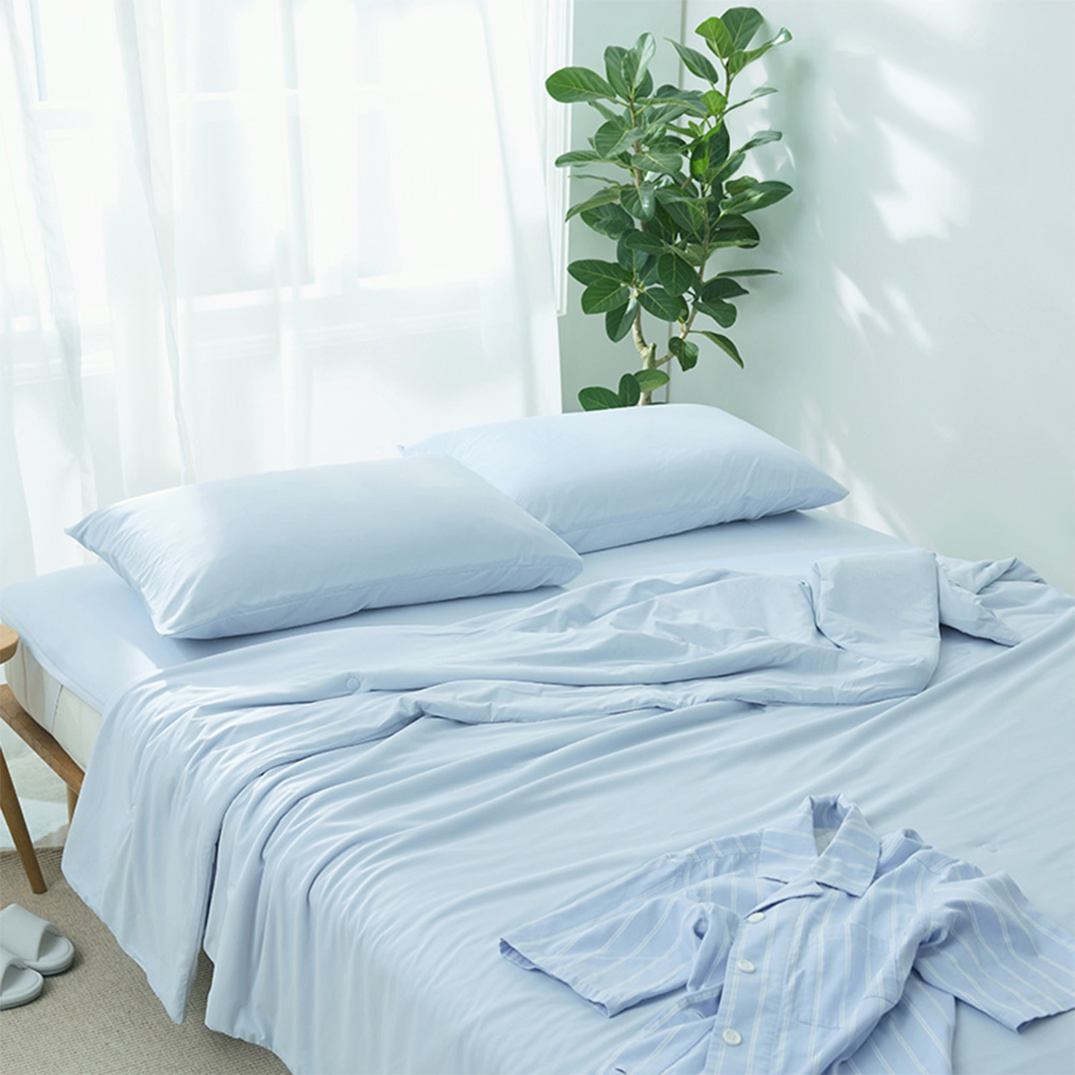 MUJI Pcm Cooling Thin Duvet Set