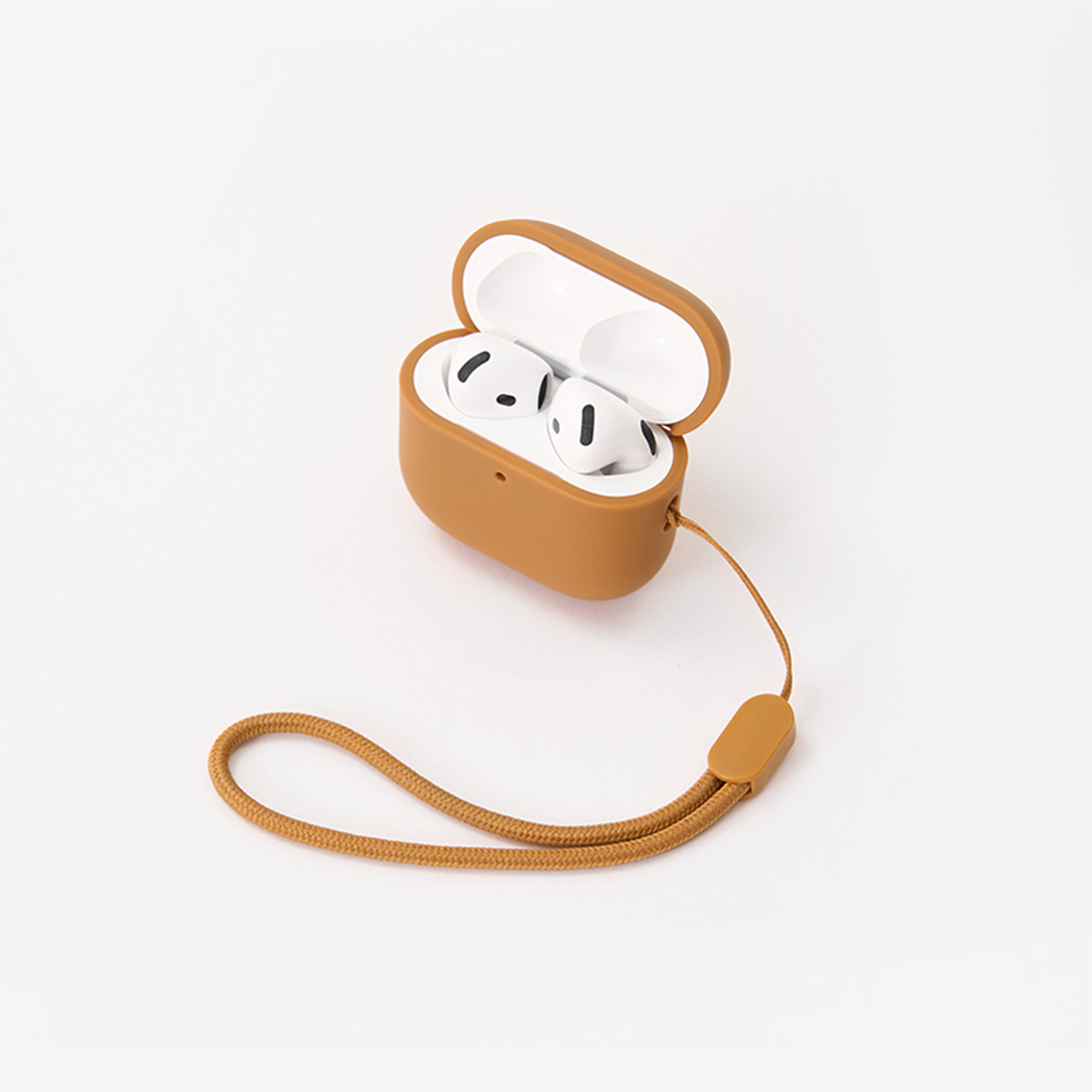MUJI Ốp Đựng Airpod 4 - Vàng Mù Tạt
