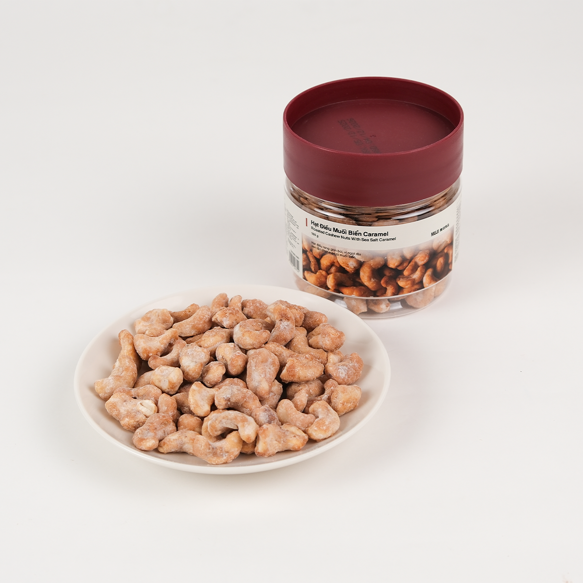 MUJI Hạt Điều Muối Biển Caramel - 180g