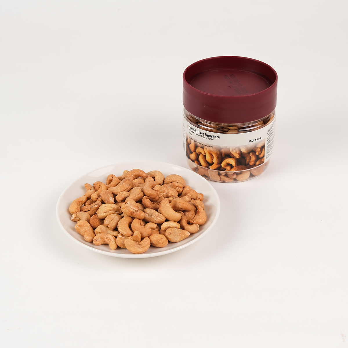 MUJI Hạt Điều Rang Nguyên Vị - 180g