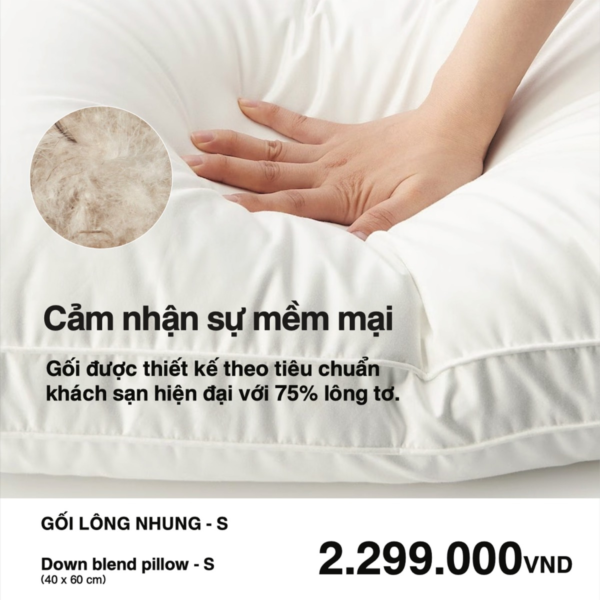 [VNM] Gối Lông Nhung - S