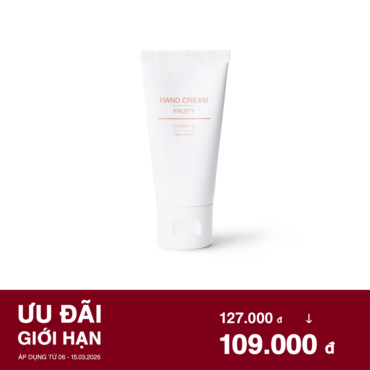 MUJI Kem Dưỡng Da Tay Hương Trái Cây - 30 G