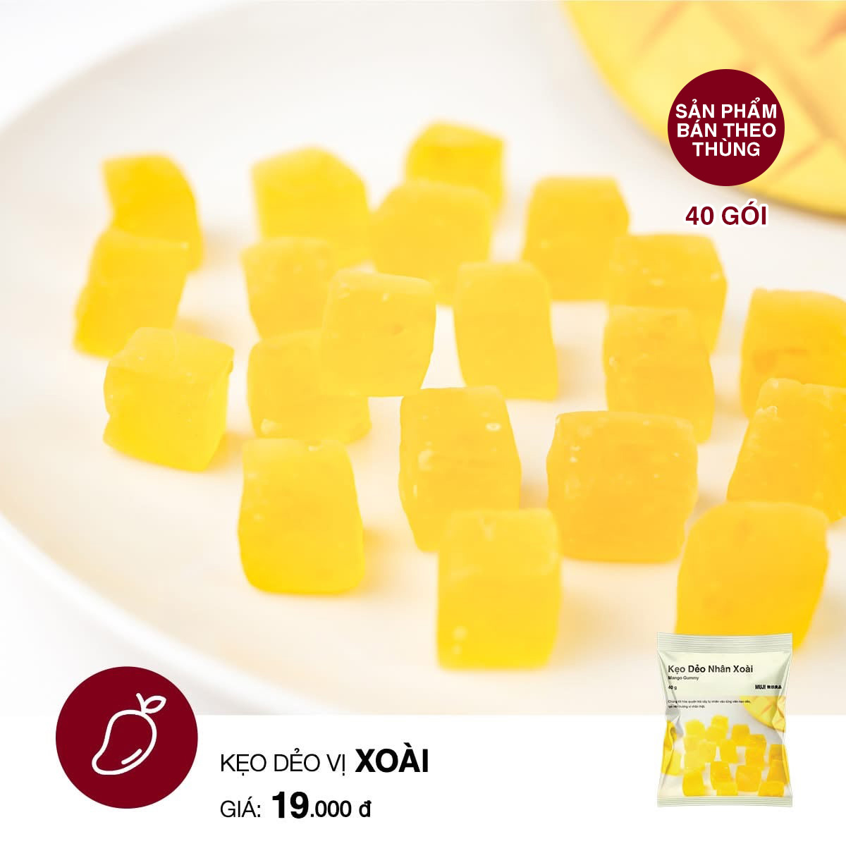 MUJI Mango Gummy