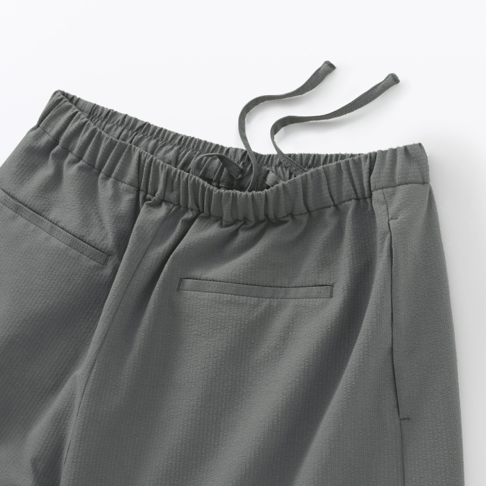MUJI W'S Breathable Seersucker Easy Cropped Pants(Asean)
