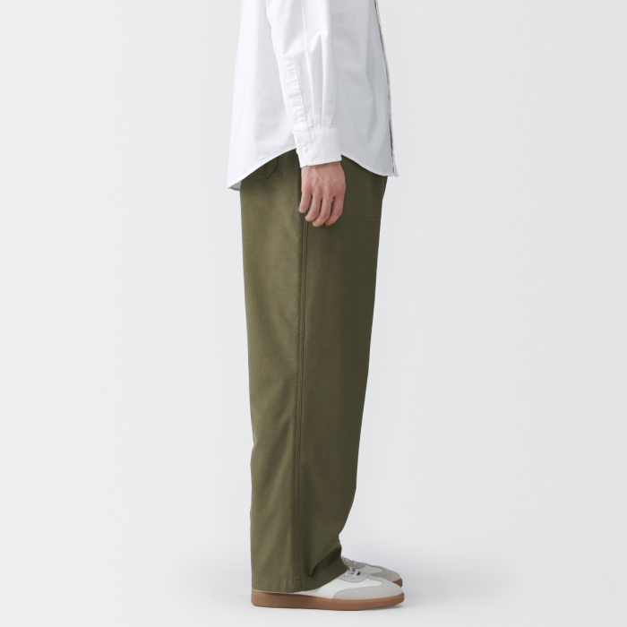 h*2様 TALKING ABOUT THE TWIST BAKER PANTS MUJI M'S 2-Way Stretch Baker Pants(Os)