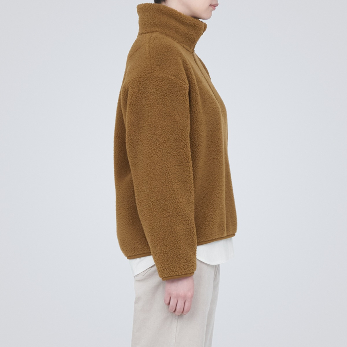 Boa fleece half-zip Pullover