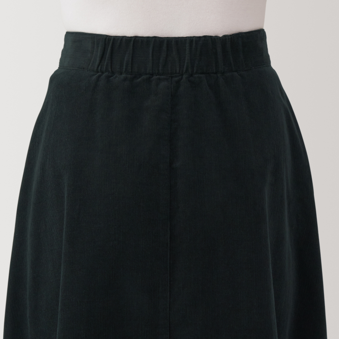 Women'S Kapok Blend Corduroy Flare Skirt