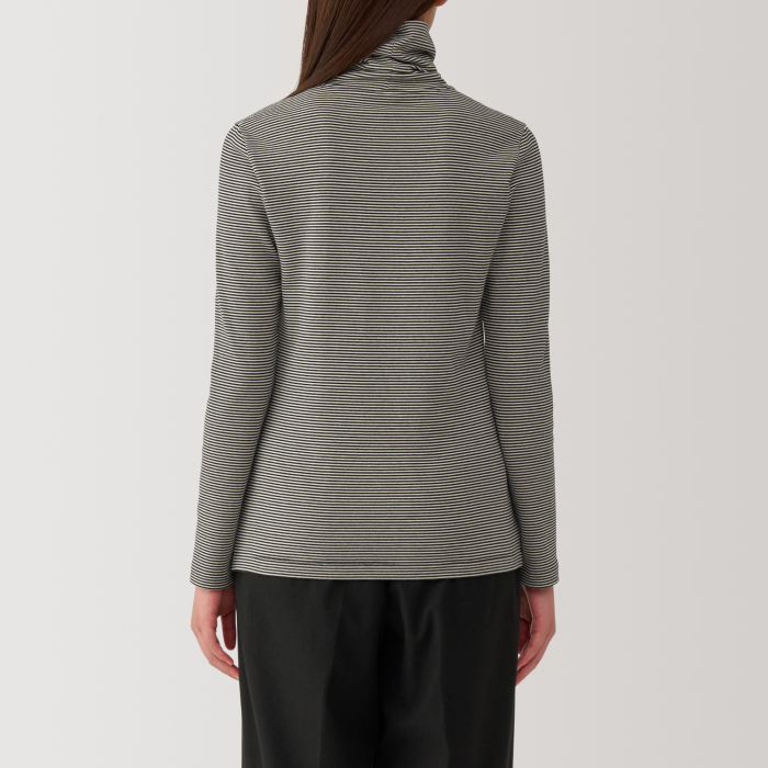 Women'S Brushed Ribbed Turtle Neck L/S T-Shirt