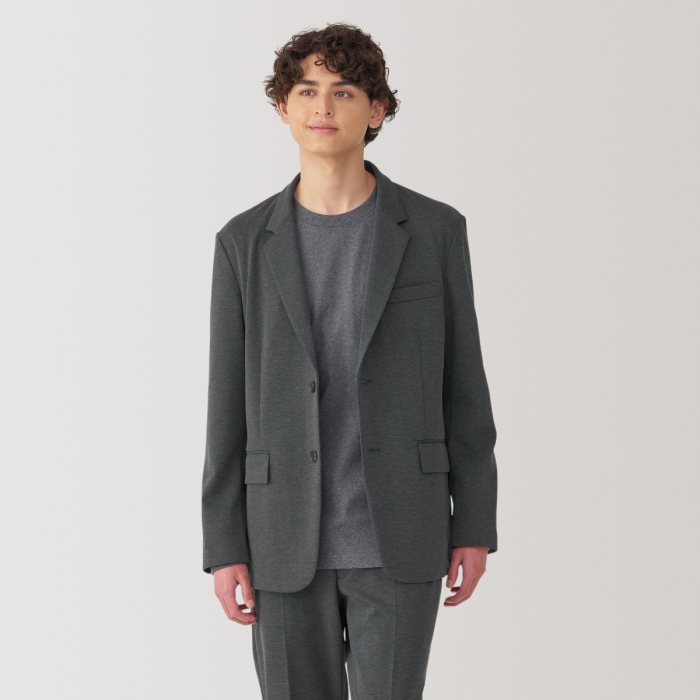そまそまそま Wool Melton Embroidery Collar