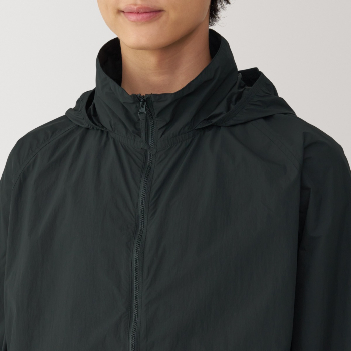 M's Water Repellent Pocketable Windbreaker MUJI