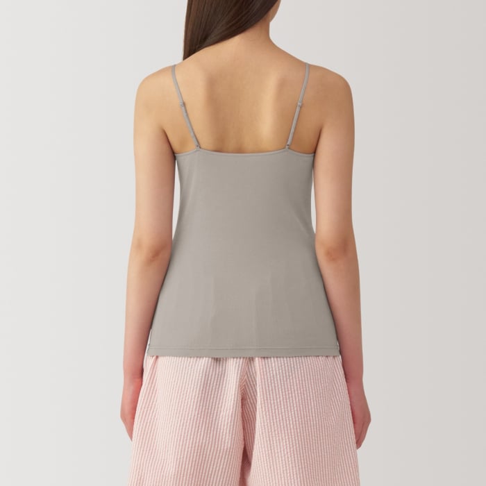 MUJI W's Moisture Wicking Cotton Sheer Camisole