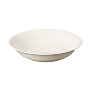 Porcelain Beige Deep Dish-L