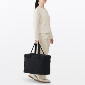 MUJI Túi Boston Gấp Gọn - Nylon Tái Chế