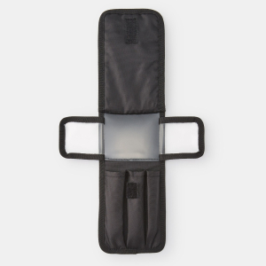 MUJI Túi Nylon Tái Chế Đựng Cọ Trang Điểm - Đen