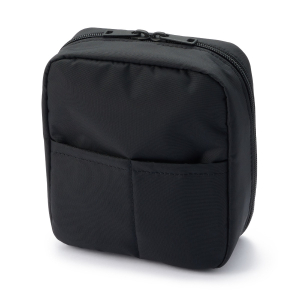 MUJI Túi Nylon Tái Chế Đựng Đồ Trang Điểm - Đen