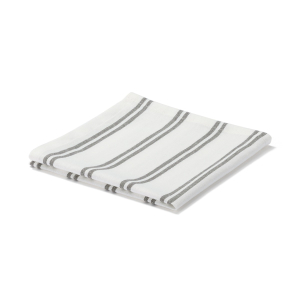 MUJI Khăn Ăn Cotton Ấn Độ - Xám Than