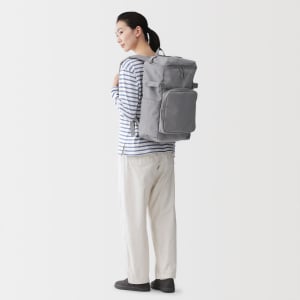 MUJI Fatigue Reduction Water Repellent Toploader Backpack
