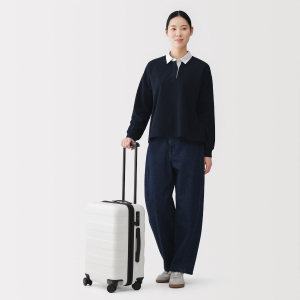 MUJI Vali Vỏ Cứng Tay Kéo Điều Chỉnh Linh Hoạt (36L)