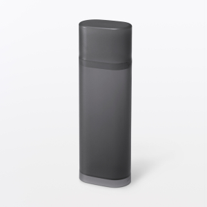 MUJI Ống Nhựa Đựng Phụ Kiện Xám Đen - S - Xám Đậm
