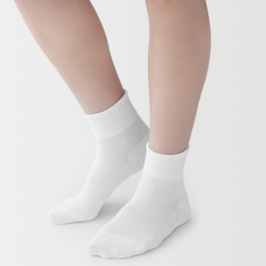 MUJI Tất Nữ Cổ Lửng Thấm Hút Mồ Hôi