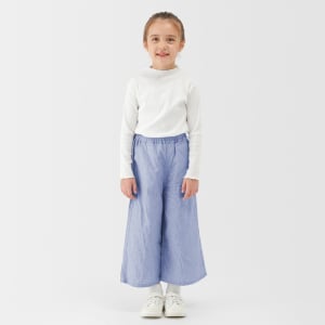 MUJI Quần Dài Vải Double Gauze - Trẻ Em