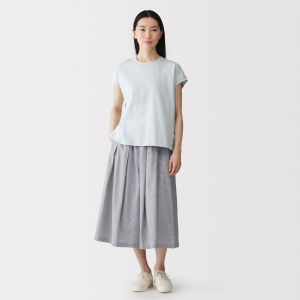 MUJI Chân Váy Vải Cool Touch