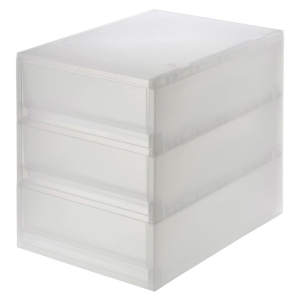 Bộ 3 Ngăn Kéo Nhựa Nông 