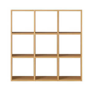 MUJI Kệ Xếp Chồng Gỗ Sồi - 3 Tầng 3 Ngăn