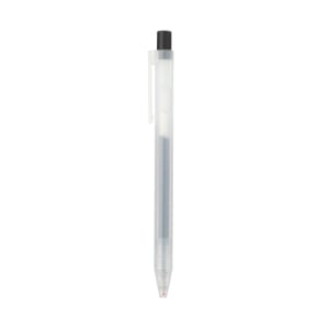 Bút Bi Bấm 0.5mm - Đen MUJI
