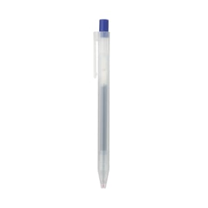 Bút Bi Bấm 0.5mm - Xanh Dương MUJI