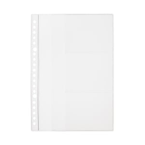 MUJI Ruột Giấy Đục Lỗ Dạng Sổ Tay Bỏ Túi Bằng Nhựa A5