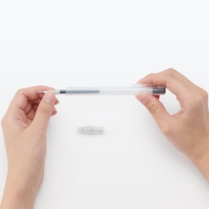 Bút Bi Bấm 0,3Mm - Đen