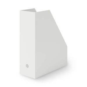Kệ Đựng Hồ Sơ Nhựa W10Cm - Xám Trắng