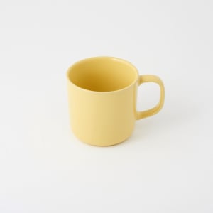 MUJI Stoneware Mugcup Light Yellow